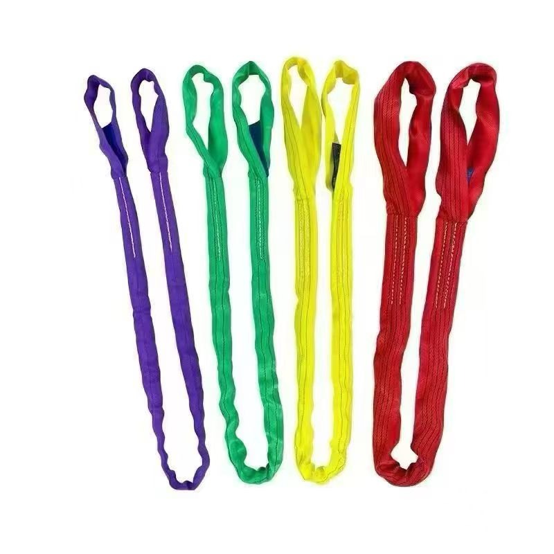 双眼型柔性吊装带(Eye-to-Eye Round Slings)· 4 色可选