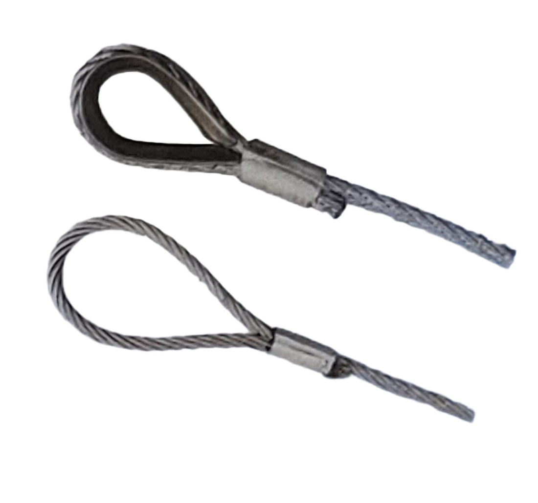 Swaged Wire Rope Slings (Aluminum Ferrule)