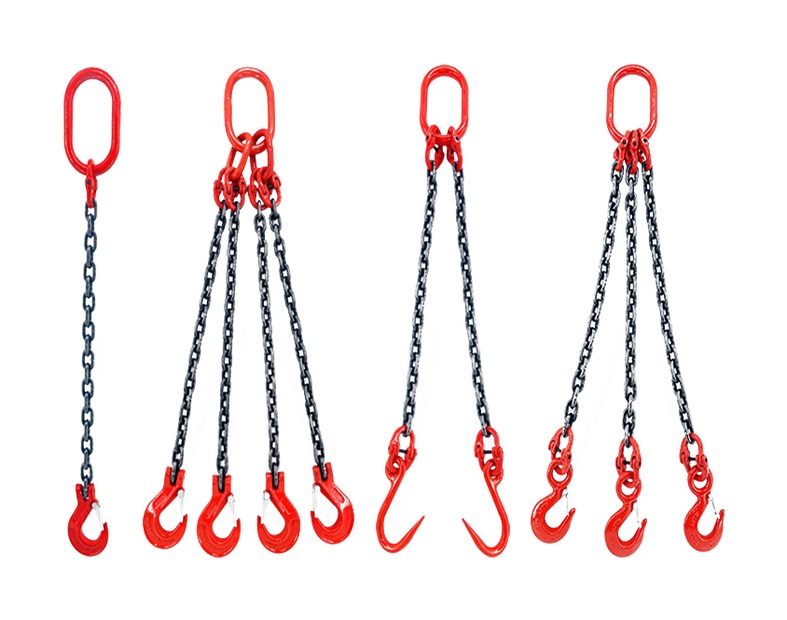 G80 / G100 Assembled Chain Slings (1- / 2- / 3- / 4-Leg & Endless)